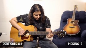 Cort Gold A6 vs Gold A8 - Sound Comparison