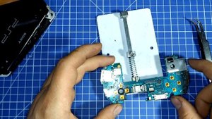 psp go и её маленькая проблема, заменена родного разъёма на micro usb