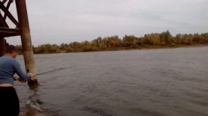 Рыбалка на р  Иртыш затон РЭБ