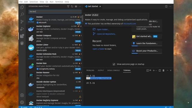 How to add Docker support to Visual Studio Code смотреть онлайн