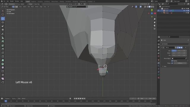 Low Poly Hen Modeling in Blender 2.91 смотреть онлайн
