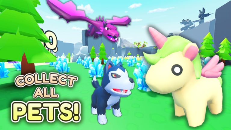 Collect All Pets! (Собери всех питомцев!)|Roblox game