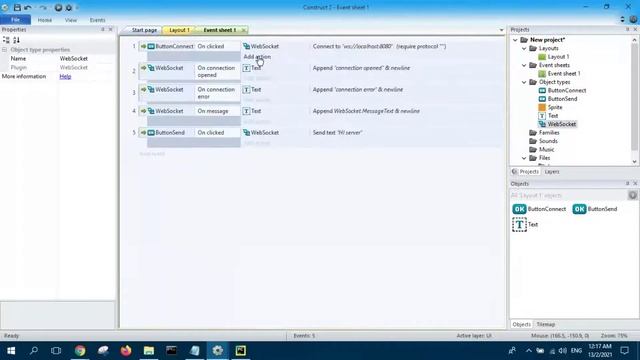 [06 Python OpenCV] Construct2 and Python Websocket