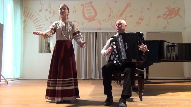 В. Темнов "Кнопочки баянные" исп. Кувшинова Анна, конц. Иванычев В.И. ДШИ г. Конаково