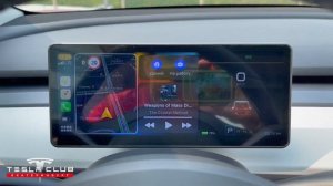 Обзор доп Дисплея CATRONICS для TESLA Model 3 / Y + Apple CarPlay