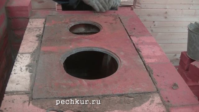 как установить плиту печи