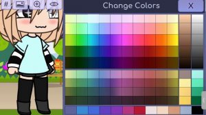 Tutorial как сделать красивую персонажа в Gacha life ￼