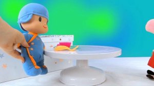 Свинка Пеппа и Покойо в магазине пироженот Плэй до