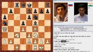 Шахматы. Крамник - Ананд: неожиданная ЖЕРТВА ФЕРЗЯ в партии Чемпионов Мира!