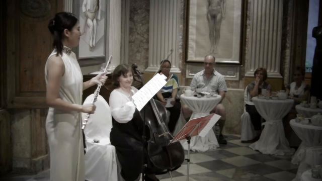 Mozart Duo para Flauta y Violonchelo part1 svetlana Tovstukha Mariko Nambu смотреть онлайн