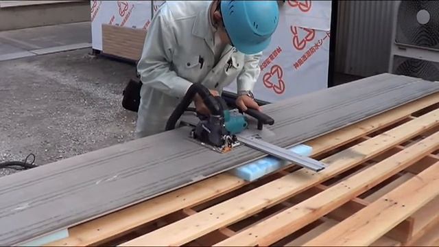 Монтаж фиброцементных панелей Konoshima