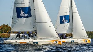 Match Race - Sailing Academy Autumn Cup 2020. Матч-рейс Прохождение дистанции Никифоров - Олонцев