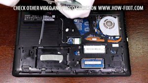 How to install SSD in Lenovo G50-45 | Hard Drive replacement