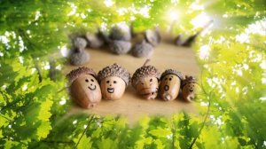 Поделки из желудей.  Варианты поделок из желудей.Как сделать поделки из желудей.