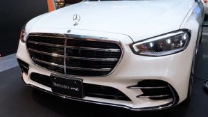 ( 4K ) Mercedes-Benz S400d 4MATIC "AMG-Line" : White