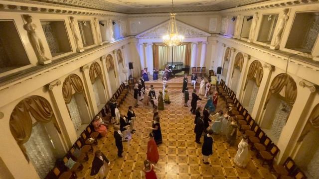 Контрданс "Вирджинский рил" (Virginia reel), Ансамбль А.Нероновой, бал 30.10.22 Сообщество Assemblé смотреть онлайн