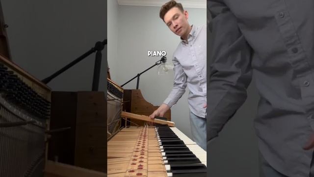 taking apart a whole piano