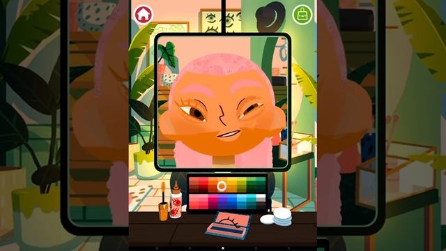 Toca Hair Salon 4 Orange Makeover Idea смотреть онлайн