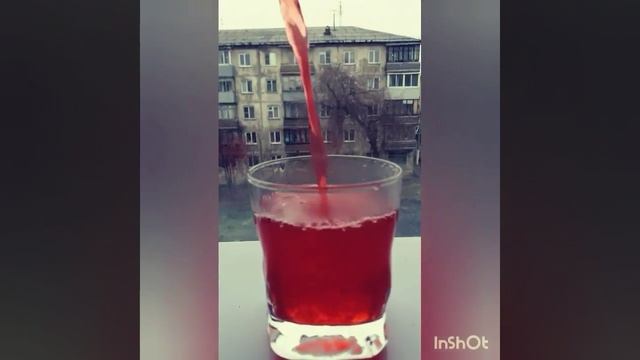 Брусничным морс