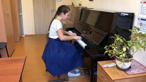 Бей Мария.  Й.С. БАХ - «ИНВЕНЦИЯ ДВУХГОЛОСНАЯ ДО - МИНОР».   С. РАХМАНИНОВ - «ИТАЛЬЯНСКАЯ ПОЛЬКА»