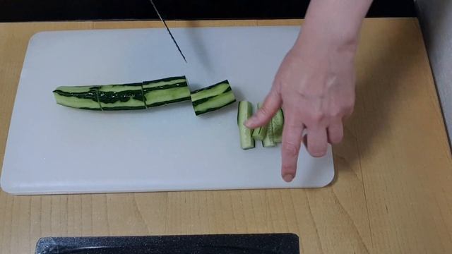 САЛАТ ИЗ ОГУРЦОВ(오이 반찬 ои панчан)