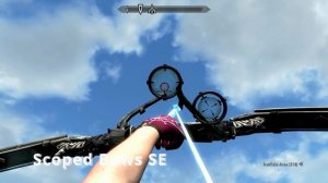 Scoped Bows SE  활 조준경 Skyrim Mod