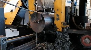 Ленточная пила по нержавейке пилим 12х18н10т 180мм