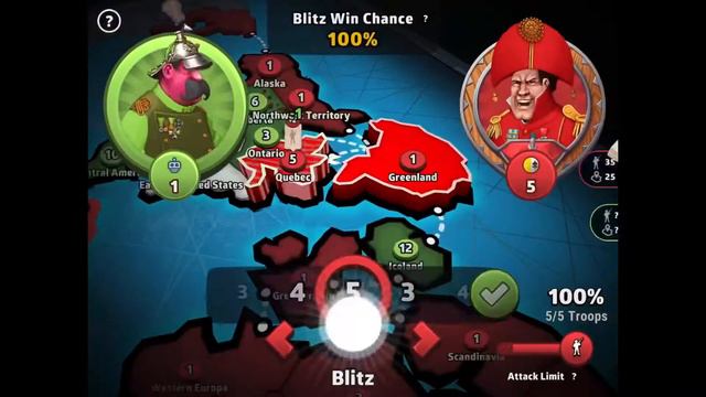 One vs All (Australia - South America Strategy) | Scenario | RISK: Global Domination