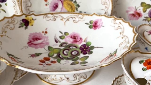 Антикварный английский фарфор начала 19 в