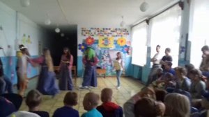 Прикольная сценка. Летний лагерь. 1 отряд