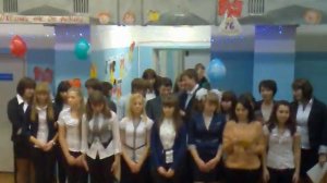 Песня 11 классов! Встреча выпускников 2013