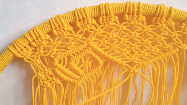 MACRAME / Подвесное кресло - гамак своими руками / УЗОР МАКРАМЕ для кресла / DIY HAMMOCK / HANDMADE смотреть онлайн