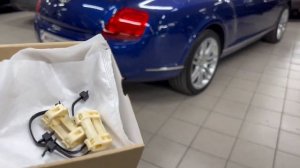 ремонт механизма спойлера Bentley Continental GT
