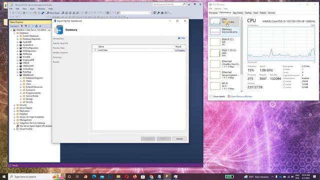 How to import CSV file to MS SQL Server Database смотреть онлайн
