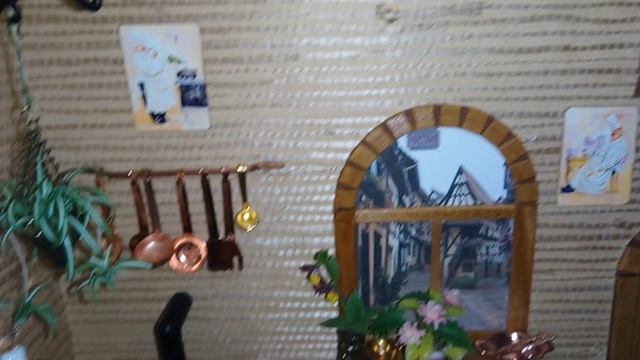 Румбокс Кухня-кладовка масштаб 1:12 смотреть онлайн