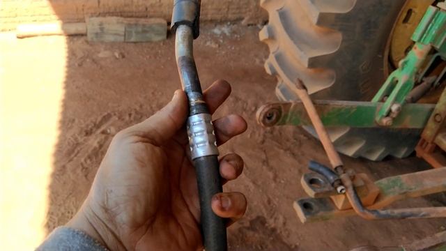 Ep.133 - Ar condicionado trator John  Deere. Conserto simples! - Curso Ar Cond. Agrícola e Pesados