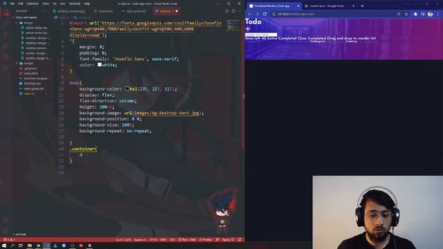 Lets Build TODO app using JavaScript | Design by frontendmentor | Web Development