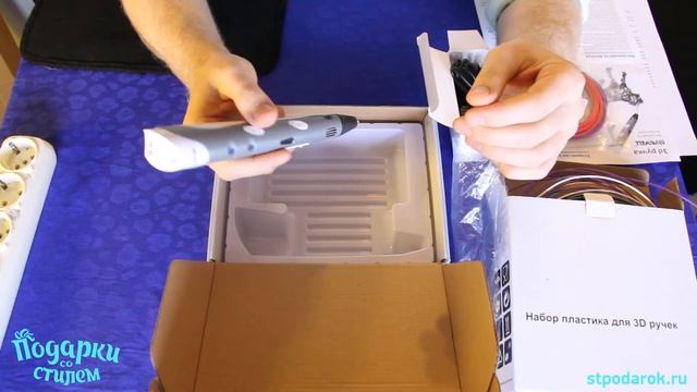 Обзор 3D ручки Myriwell RP100A. Часть 1. смотреть онлайн