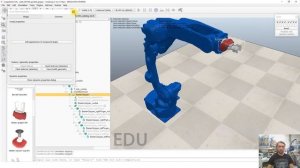 Лабораторная 6 Добавление рабочего инструмента в среде CoppeliaSim