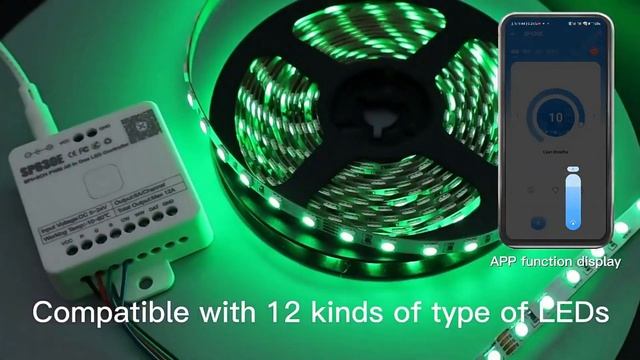 SP630E 5CH PWM + SPI All in One Bluetooth LED Controller смотреть онлайн