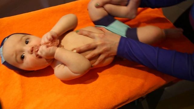 Грудничковое плавание в детском бассейне "Antares Swim Kids" смотреть онлайн