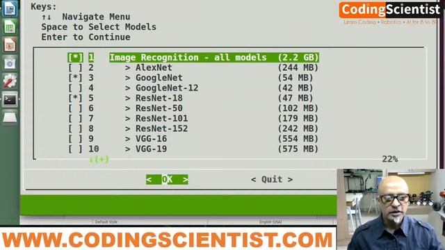 Lesson 38 ROS JetBot Configuring Jetson Inference Engine смотреть онлайн