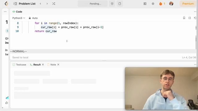 119. Pascal's Triangle II - LeetCode Python tutorial смотреть онлайн