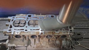 Фрезеровка ГБЦ приора с валами