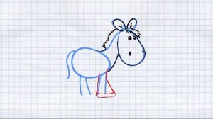 How to draw a zebra / Как нарисовать зебру