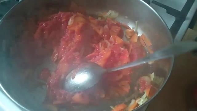 ФАСОЛЬ тушёная с овощами.??