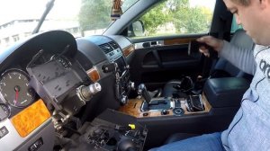 Установка руля с подогревом Volkswagen Touareg