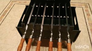 Предварительный, домашний обзор: мангала, шампуров и автоматической шашлычницы от компании shop-pan