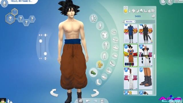 GOKU THE SIMS 4 CAS ANIME CHARACTER DRAGONBALL Z SON GOKU By JUMP FORCE смотреть онлайн
