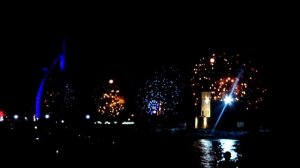 Burj Al Arab Fireworks Dubai 2021 Happy New Year celebration